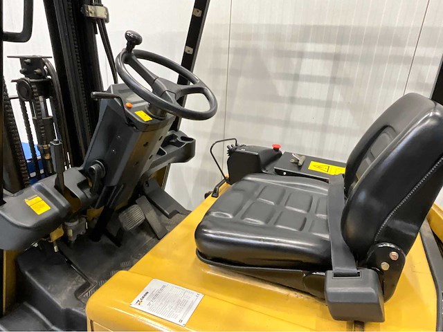 Caterpillar ep16kt - vorkheftruck triplex - freelift - sidesift - acculader - 4502 uur - afbeelding 13 van  18