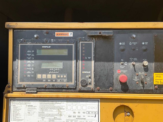 Caterpillar generator opstelling in container - afbeelding 4 van  16