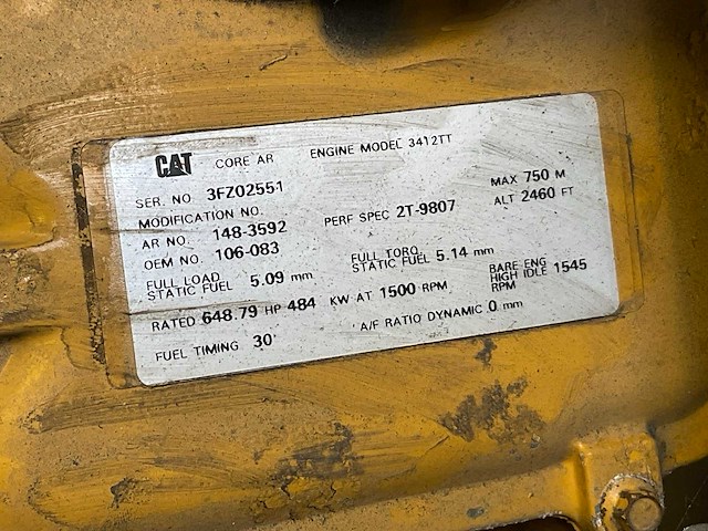 Caterpillar generator opstelling in container - afbeelding 9 van  17