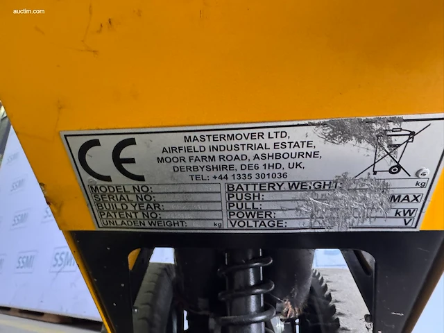 Caterpillar sm100 plus elektrische trekker - afbeelding 2 van  12
