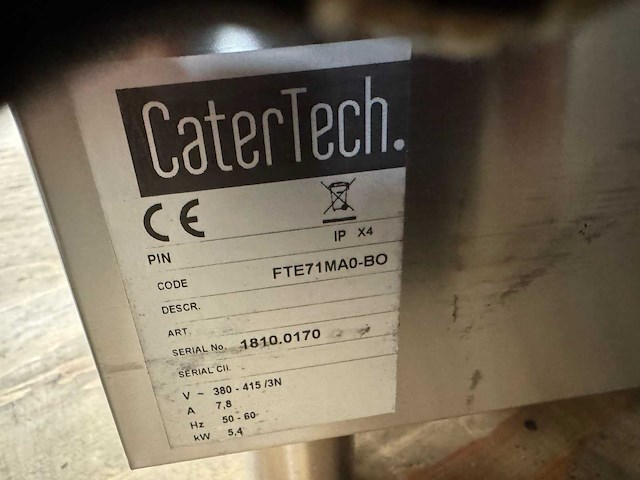Catertech - - bakplaat - bak- en grillapparaat - afbeelding 2 van  2