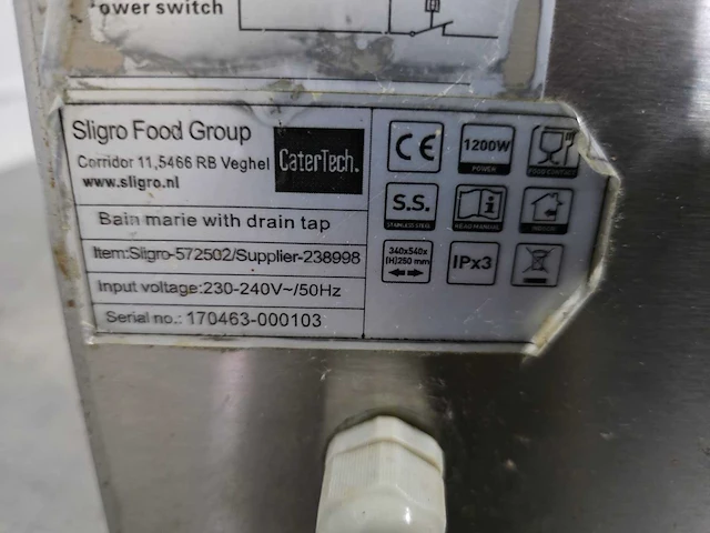 Catertech - 572502 - rvs au bain-marie - afbeelding 5 van  5