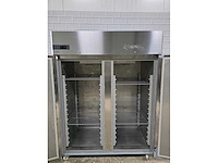 Catertech - an14y2500-bo-dubbeldeurs mobiele rvs koeling - afbeelding 9 van  11