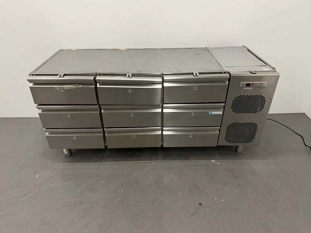 Catertech - treco 03 - koelwerkbank - afbeelding 2 van  7
