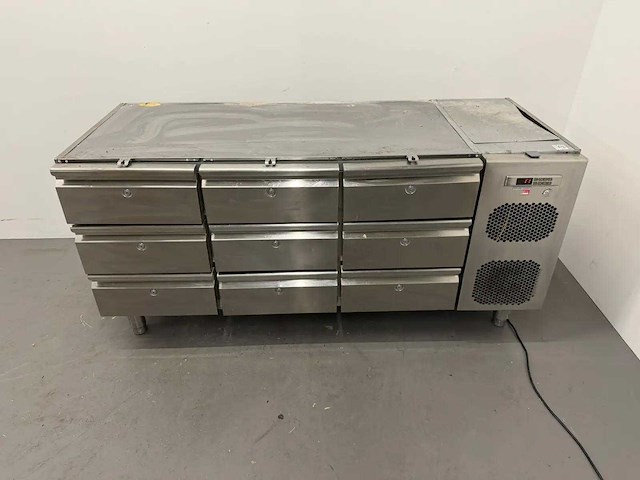 Catertech - treco 03 - koelwerkbank - afbeelding 2 van  6