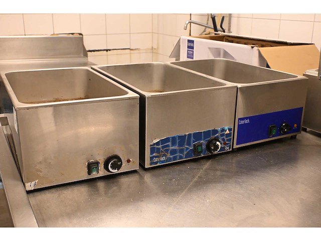 Catertech 238974 rvs au-bain-marie (3x) - afbeelding 1 van  4