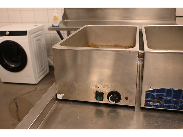 Catertech 238974 rvs au-bain-marie (3x) - afbeelding 2 van  4