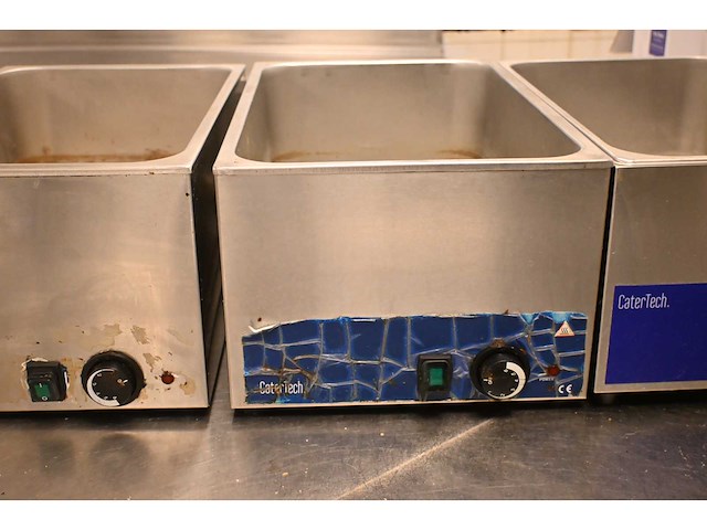 Catertech 238974 rvs au-bain-marie (3x) - afbeelding 3 van  4