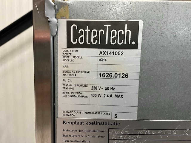 Catertech ax14 koelkast - afbeelding 5 van  5
