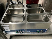 Catertech bain marie au-bain-marie (2x) - afbeelding 2 van  4