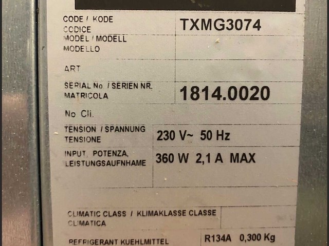 Catertech txmg3074 koelwerkbank - afbeelding 4 van  7