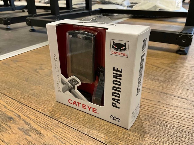 Cateye padrone+ fietscomputer (4x) - afbeelding 1 van  3