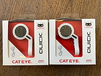 Cateye quick fietscomputer (2x) - afbeelding 1 van  2