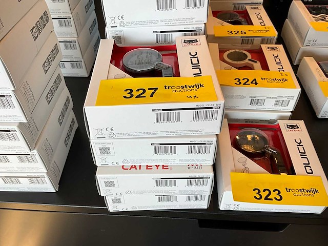 Cateye quick fietscomputer (4x) - afbeelding 1 van  3