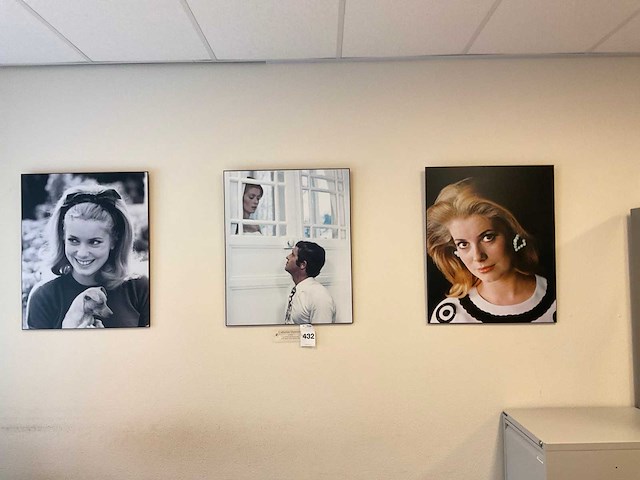 Catherine deneuve wanddecoratie (3x) - afbeelding 1 van  5