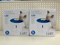 Catit bloemen drinkfontein voor katten - 3l (2x) - afbeelding 2 van  4