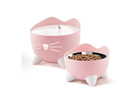 Catit pixi fountain combo kit pink wit - afbeelding 1 van  1