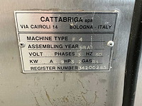 Cattabriga effe 4 verticale ijsmachine - afbeelding 9 van  9