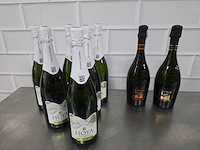Cava en prosecco fles (8x) - afbeelding 1 van  4