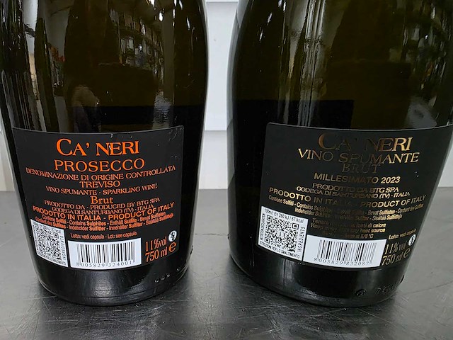 Cava en prosecco fles (8x) - afbeelding 4 van  4