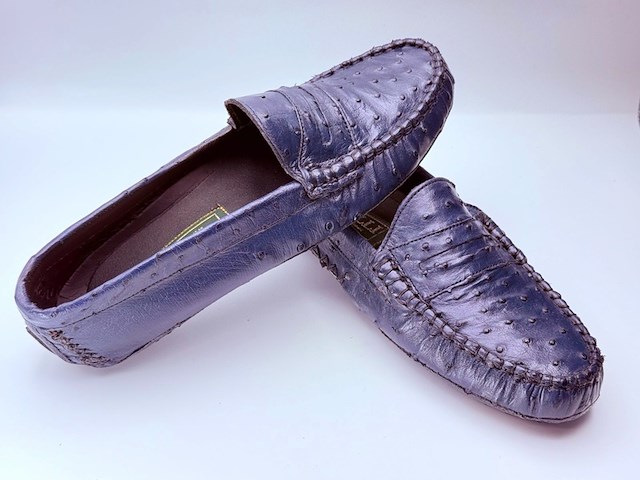 Cavalli struisvogel leren dames schoenen, maat 40,5 - afbeelding 1 van  6