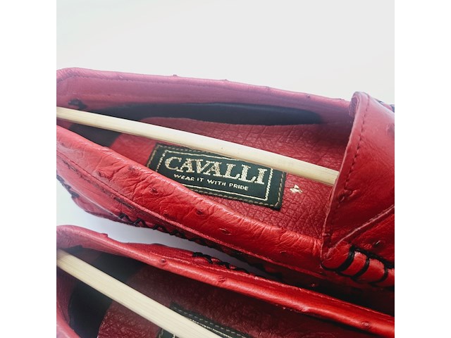 Cavalli struisvogel leren damesschoenen - maat 36 - afbeelding 6 van  9