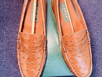 Cavalli struisvogel leren herenschoenen - maat 8 - afbeelding 2 van  6