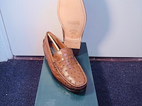 Cavalli struisvogel leren herenschoenen - maat 8 - afbeelding 3 van  6