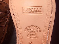 Cavalli struisvogel leren herenschoenen - maat 8 - afbeelding 6 van  6