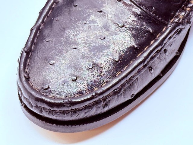 Cavalli struisvogel leren schoenen - maat 41 - afbeelding 3 van  11