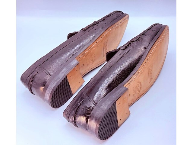 Cavalli struisvogel leren schoenen - maat 41 - afbeelding 6 van  11