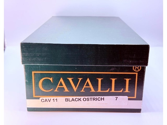 Cavalli struisvogel leren schoenen - maat 41 - afbeelding 7 van  11