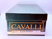 Cavalli struisvogel leren schoenen - maat 41 - afbeelding 7 van  11