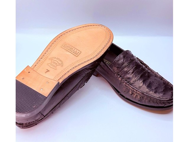 Cavalli struisvogel leren schoenen - maat 41 - afbeelding 8 van  11