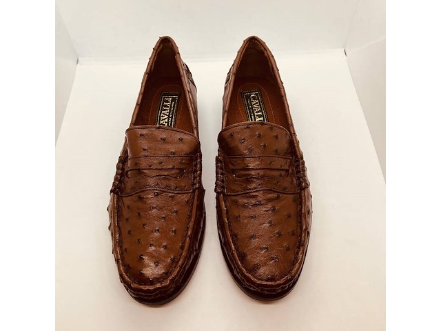 Cavalli struisvogel leren schoenen - maat 42 - afbeelding 3 van  6