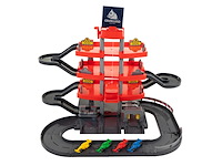 Cavallino racing parkeergarage en auto's speelset rood - afbeelding 1 van  3