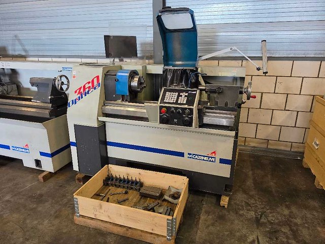 Cazeneuve - 2002 - optica 360 - teach-in draaibank - afbeelding 1 van  13