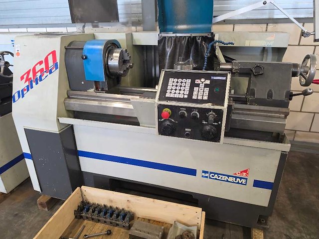 Cazeneuve - 2002 - optica 360 - teach-in draaibank - afbeelding 2 van  13