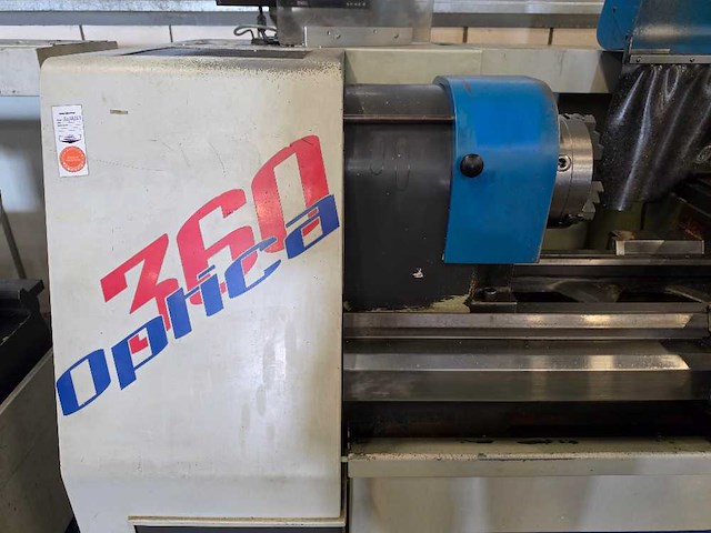 Cazeneuve - 2002 - optica 360 - teach-in draaibank - afbeelding 3 van  13