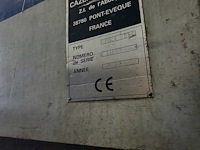 Cazeneuve - 2003 - optica 590 - teach-in draaibank - afbeelding 3 van  11