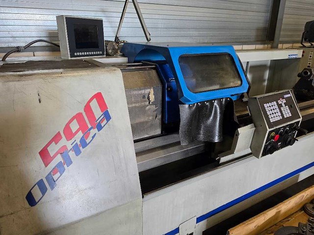 Cazeneuve - 2003 - optica 590 - teach-in draaibank - afbeelding 4 van  11