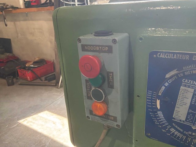 Cazeneuve hb500 draaibank - afbeelding 7 van  16