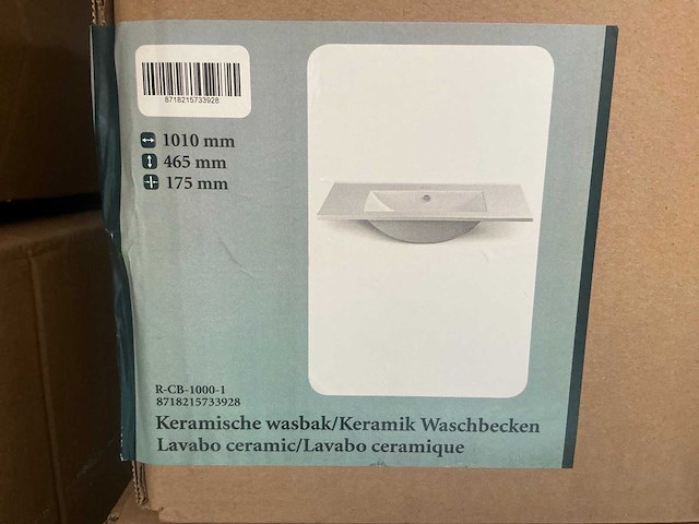 Cb grant wit badmeubel 100cm - afbeelding 4 van  5