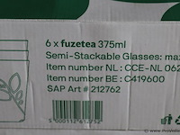 Ccep fuze tea theeglas 212762 - 2 dozen á 6 stuks - afbeelding 3 van  3
