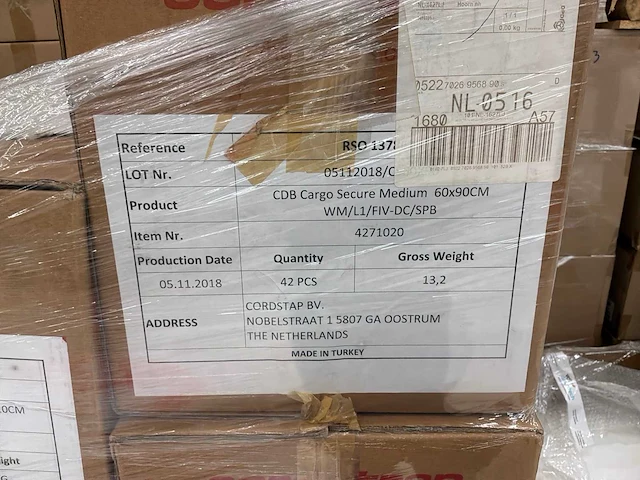 Cdb cargo secure beschermhoezen (diverse afmetingen) - afbeelding 3 van  9