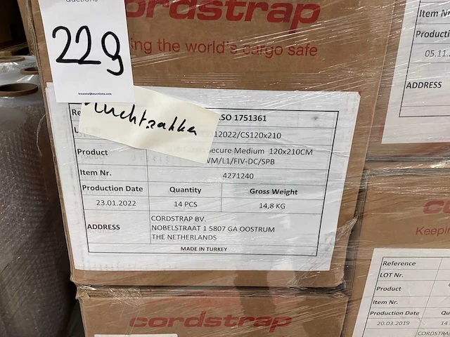 Cdb cargo secure beschermhoezen (diverse afmetingen) - afbeelding 4 van  9