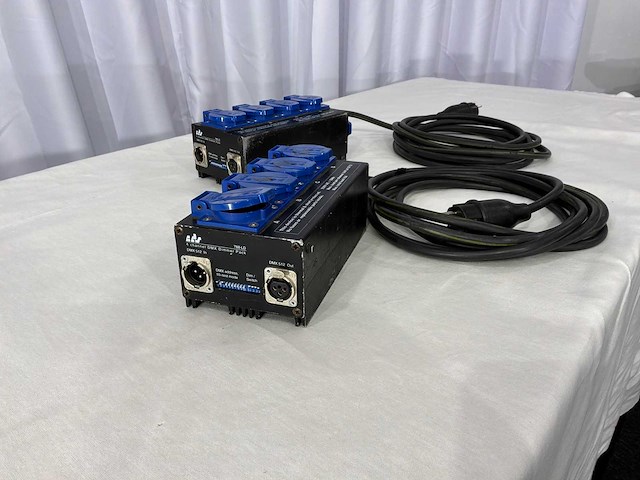 Cds - 788-ld - 4-kanaals dmx dimmer pack (2x) - afbeelding 1 van  3