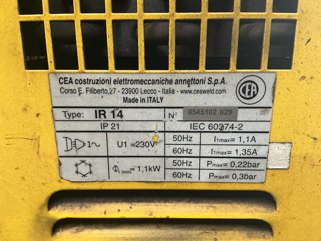 Cea echo 4000cv lasapparaat - afbeelding 10 van  10