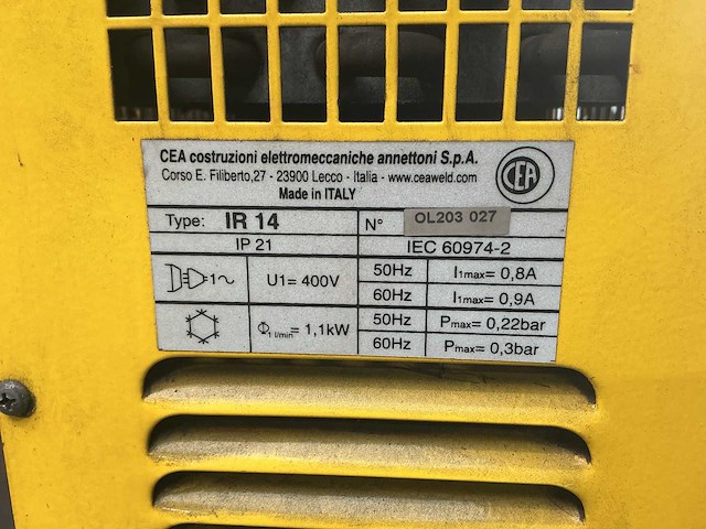 Cea maxi 401 lasapparaat - afbeelding 9 van  10