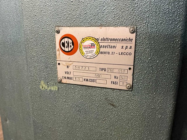 Cea pro 110 puntlasmachine - afbeelding 5 van  6